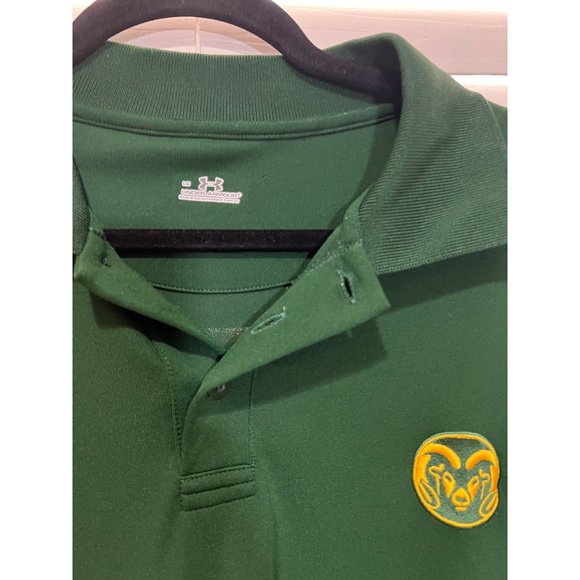 Under‎ Armour Colorado State Rams Polo Shirt - Size L - Picture 2 of 3